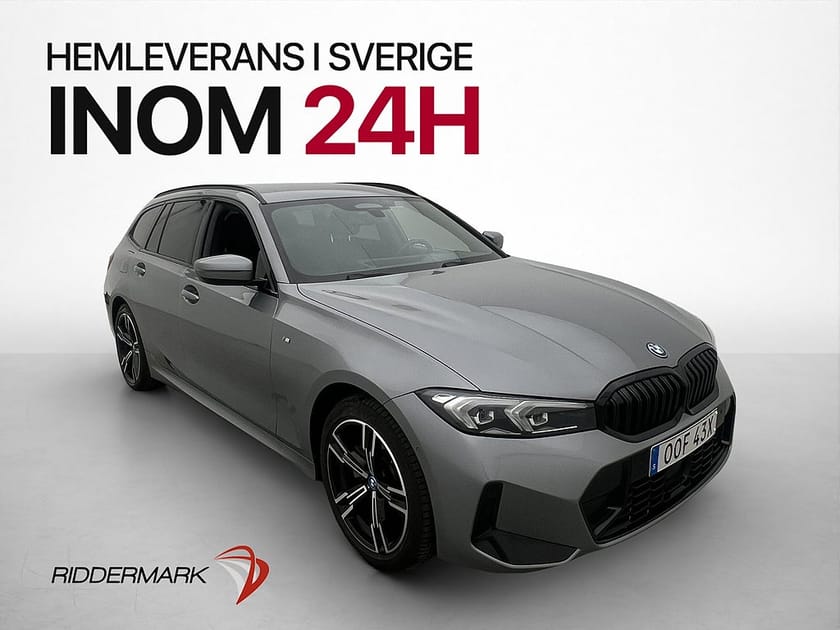 Bild 3 av BMW 330e xDrive Touring M Sport Shadowline Kamera Navi CarPlay Drag