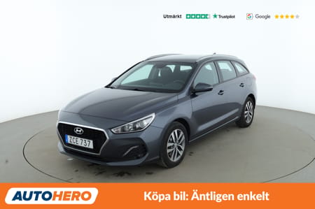Hyundai i30 Kombi 1.4 Trend / CarPlay, Rattvärme, Kamera, Drag