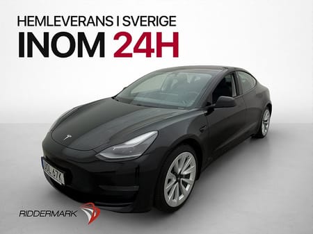 Tesla Model 3 Long Range AWD 440hk Kamera Autopilot Pano