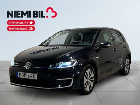 Volkswagen e-Golf Parkeringssensorer Värmepump Navigation SoV