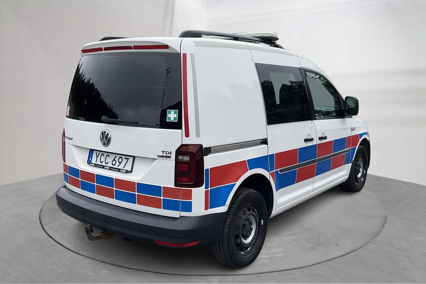 Bild 3 av Volkswagen Caddy Van 2.0 TDI Skåp 4MOTION Verkstadsinredning