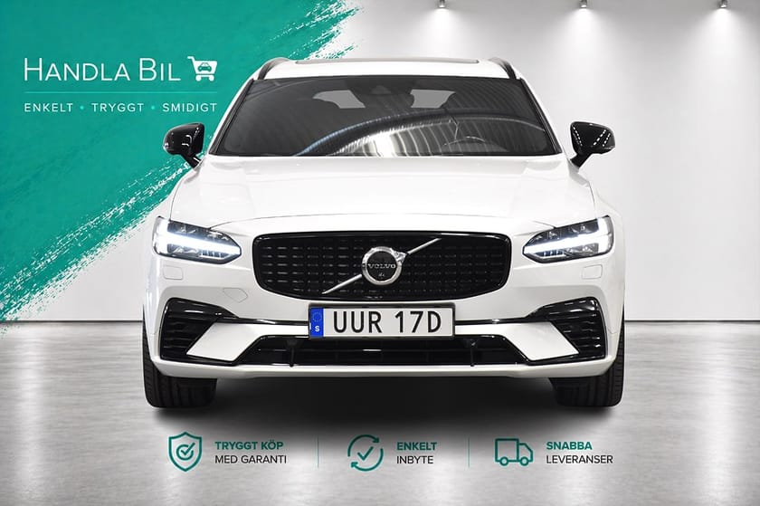 Bild 3 av Volvo V90 Recharge T6 AWD R-Design Pano Massage Drag Head-Up H/K