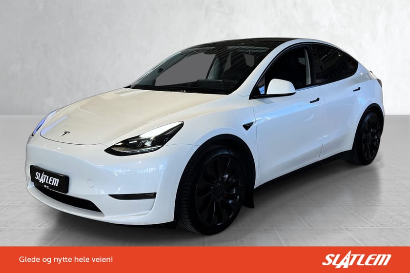 Bilde 1 av Tesla Model Y Performance PERFORMANCE/21"UBER/EAP/SORT SKINN/SPOILER