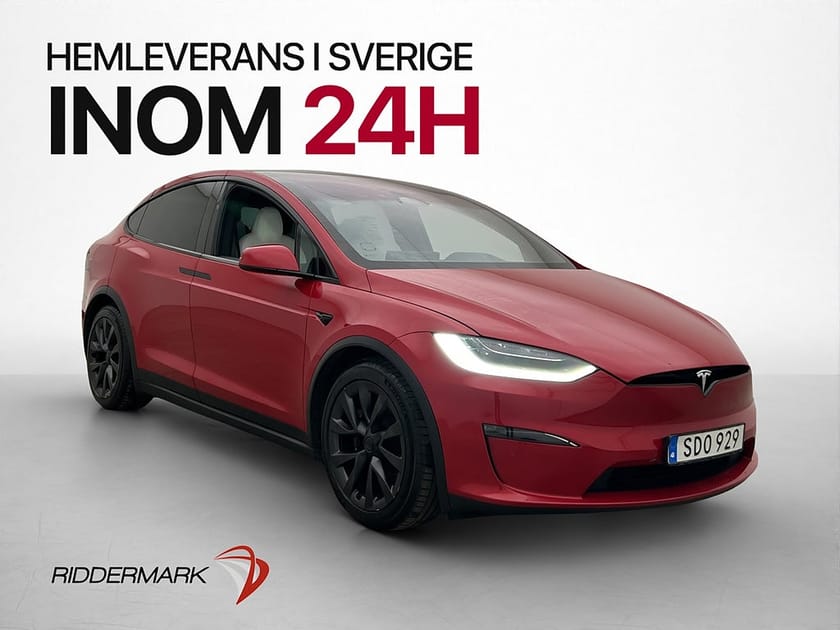 Bild 1 av Tesla Model X Plaid Luft 6-Sits Yoke Dragkrok MOMS