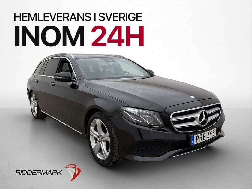 Bild 1 av Mercedes-Benz E 220 T d E220 194hk Dragkrok 360° Navigation P-sens