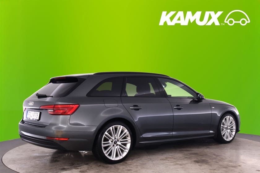 Bild 2 av Audi A4 Avant 2.0 TDI 190hk S-Line 19" Skinn Drag Svart Optik