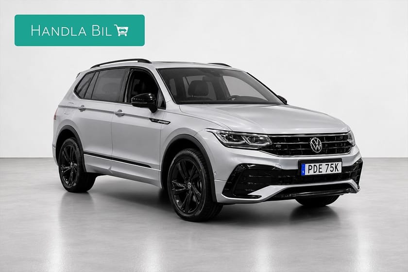 Bild 4 av Volkswagen Tiguan Allspace 7-sätes 7-sits 2.0 TDI 4Motion Aut Skinn AdaptivF Rattv P-värm Navi B-kam Pano 200hk