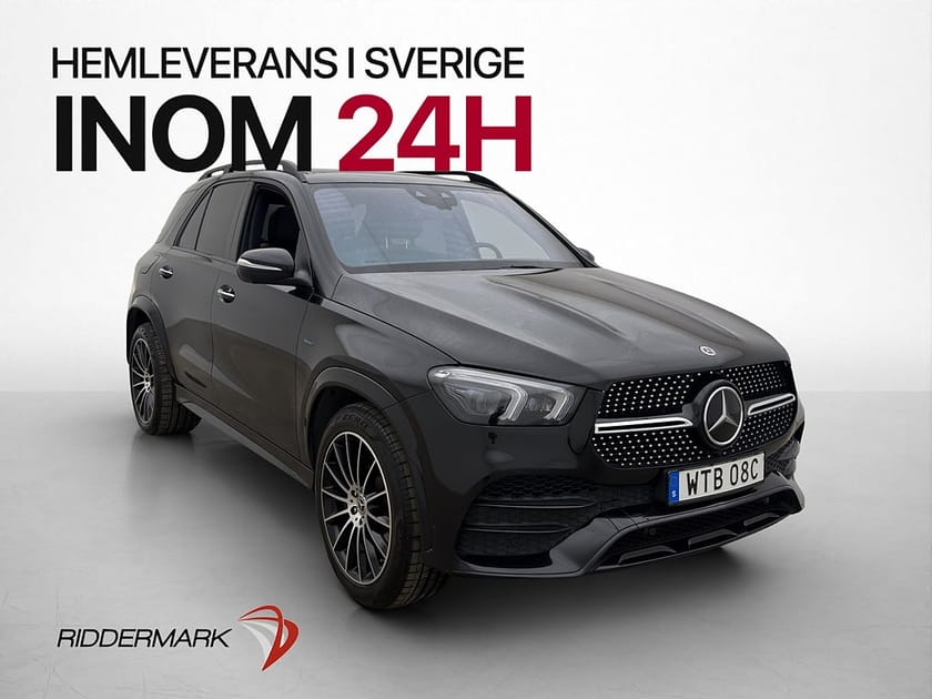 Bild 1 av Mercedes-Benz GLE 350 de 4MATIC 4M AMG Wide Pano Burmester P-Värm