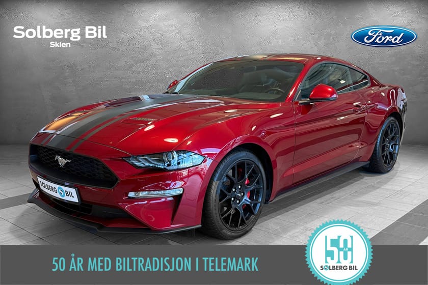 Bilde 1 av Ford Mustang 2,3 290 hk / NY.SERVICE/ STRØKEN?/ SOMMERKLAR