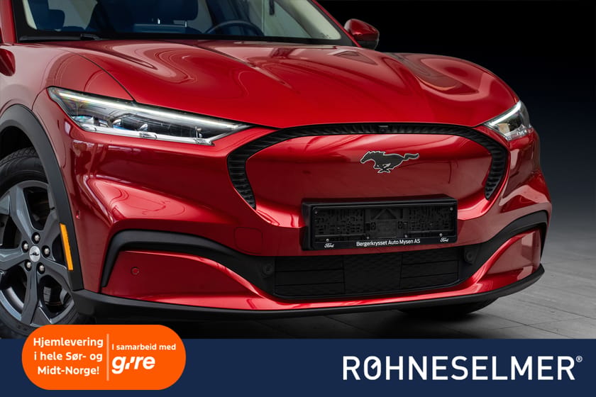 Bilde 2 av Ford Mustang Mach-E Long Range 610km//Panoramatak//Hengerfeste//360 kamera