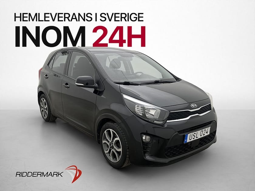 Bild 1 av Kia Picanto 1.25 MPI 84hk Advance M&K-Värmare Kamera CarPlay