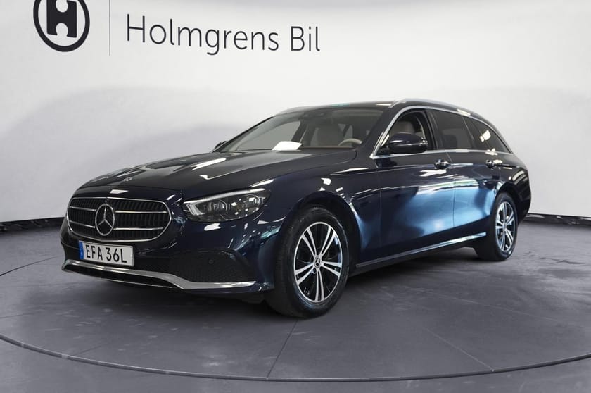 Bild 1 av Mercedes-Benz E 220 T d 4MATIC Kombi Multibeam 360 Värmare Nappa