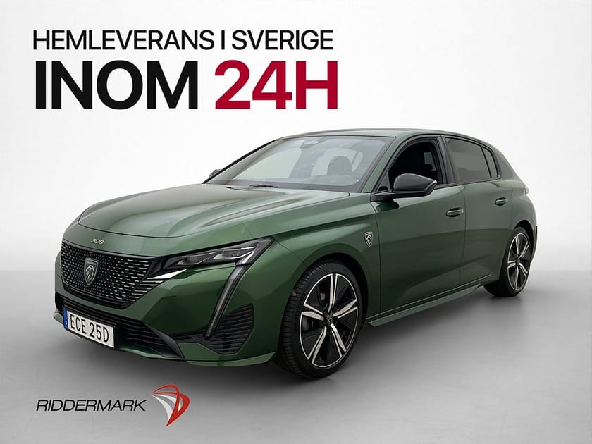 Bild 3 av Peugeot 308 1.2 131hk GT Cockpit 360° Navi Skinn Elstol MOMS