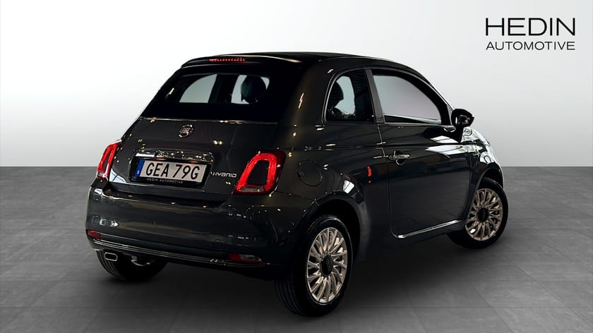Bild 2 av Fiat 500 Hybrid 70hk Cabriolet Carplay