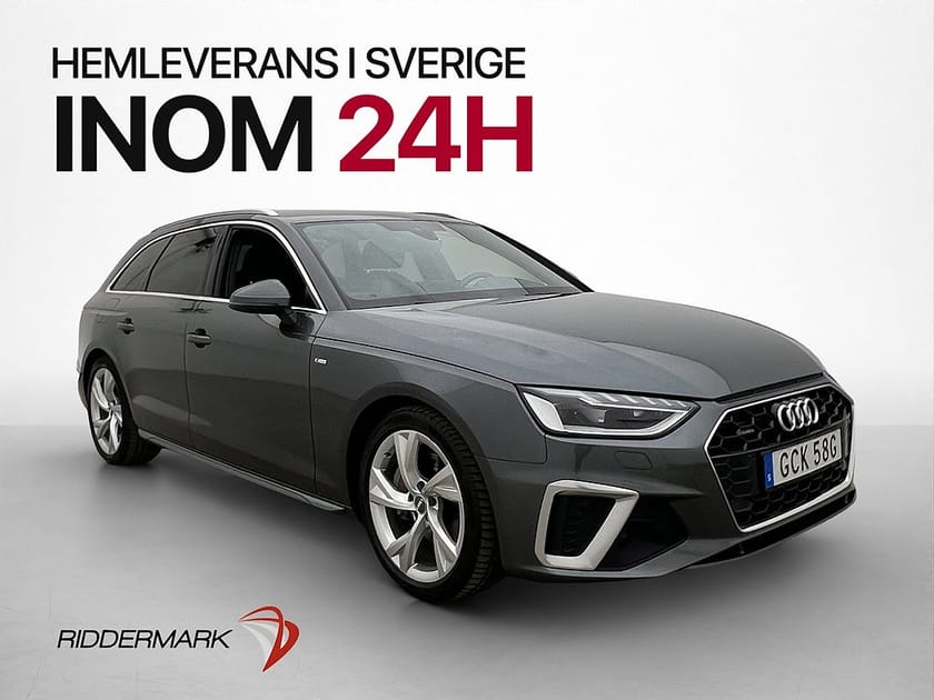 Bild 1 av Audi A4 Avant 40 TDI quattro Q S Line Värmare Cockpit Navi Drag