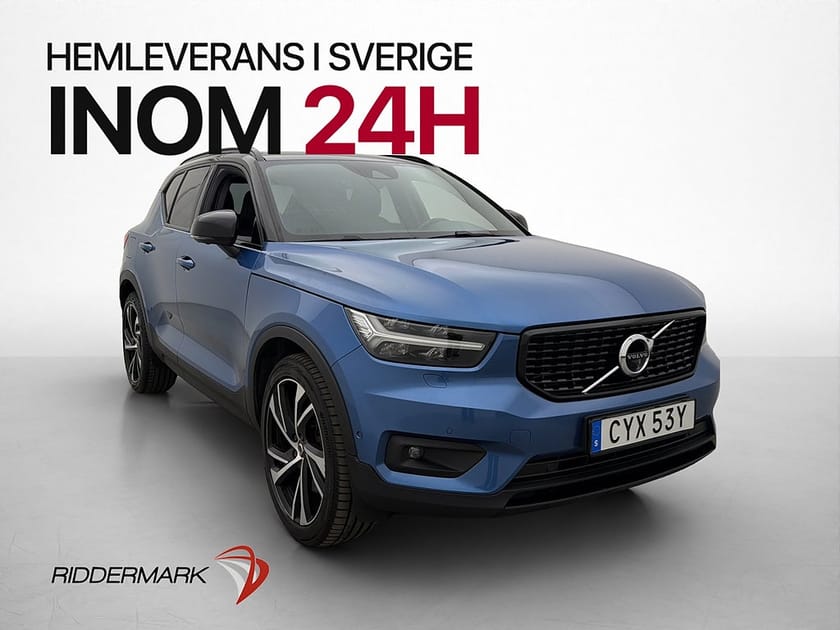 Bild 3 av Volvo XC40 Recharge T5 262hk R-Design BLIS 360°-K Navi Carpl