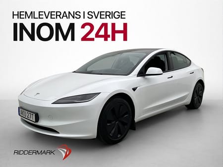 Tesla Model 3 Long Range AWD Autopilot Värmepump Svensksåld