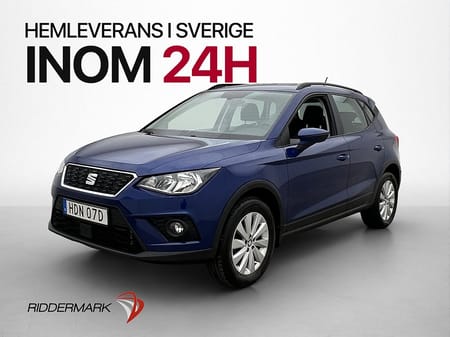 SEAT Arona 1.0 TSI 115hk Style P-Sensorer Android Auto