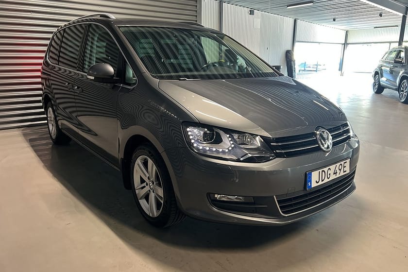 Bild 3 av Volkswagen Sharan 2.0 TDI 7-sits Pano El-dörrar Kamera Värmare Drag