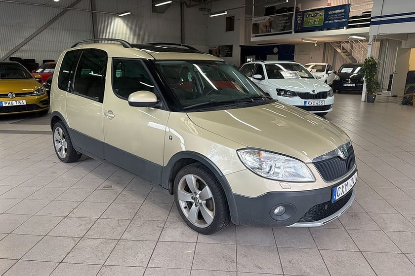 Bild 5 av Škoda Roomster Skoda 1.2 TSI Euro 5 / SUPERDEAL 3,95% / BES T&M 2027-07-31