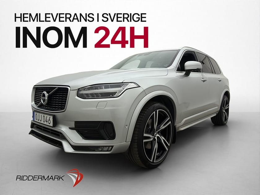 Bild 3 av Volvo XC90 7-seater D5 AWD 235hk 7-sits R-Design B&O Pano Kamera