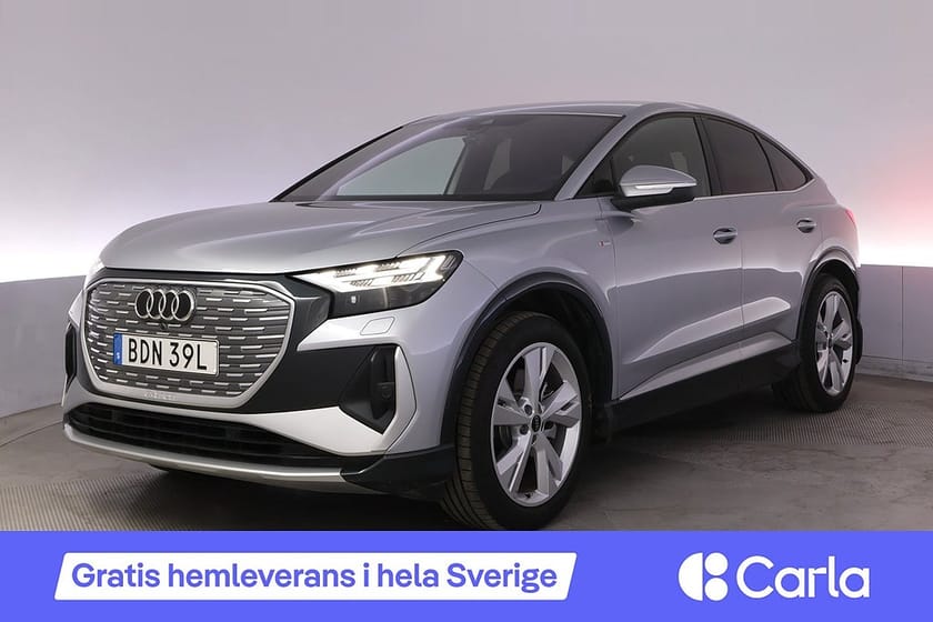 Bild 1 av Audi Q4 55 Sportback e-tron quattro S-line Läder Sonos BSM