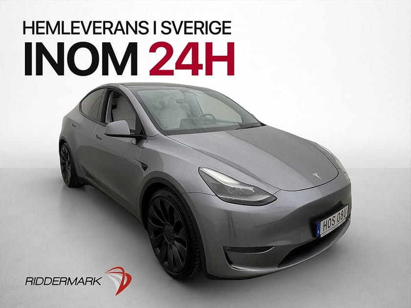 Bild 1 av Tesla Model Y Performance AWD MOMS Drag Autopilot Pano 360°