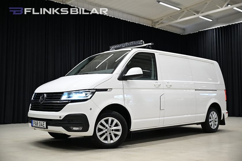 Bild 1 av Volkswagen Transporter 4Motion DSG L2|Servicebil|Inredd|LED|Dubbeldörr|SeUtr!!