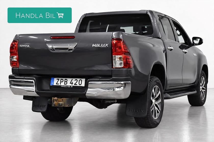 Bild 5 av Toyota Hilux Dubbelhytt 2.4 AWD Diff Skinn Moms Dragkrok