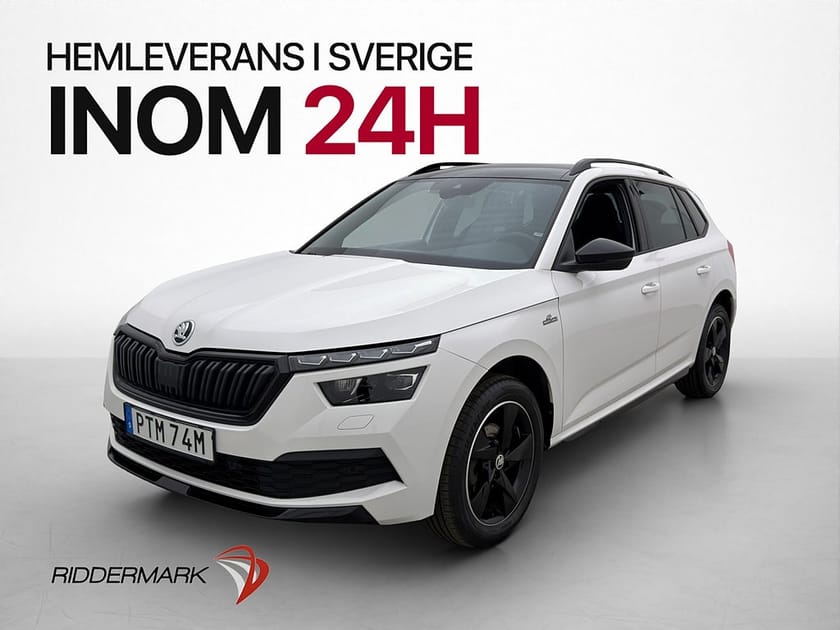 Bild 3 av Škoda Kamiq Skoda TSI 110hk Monte Carlo Pano Cockpit Kamera Drag