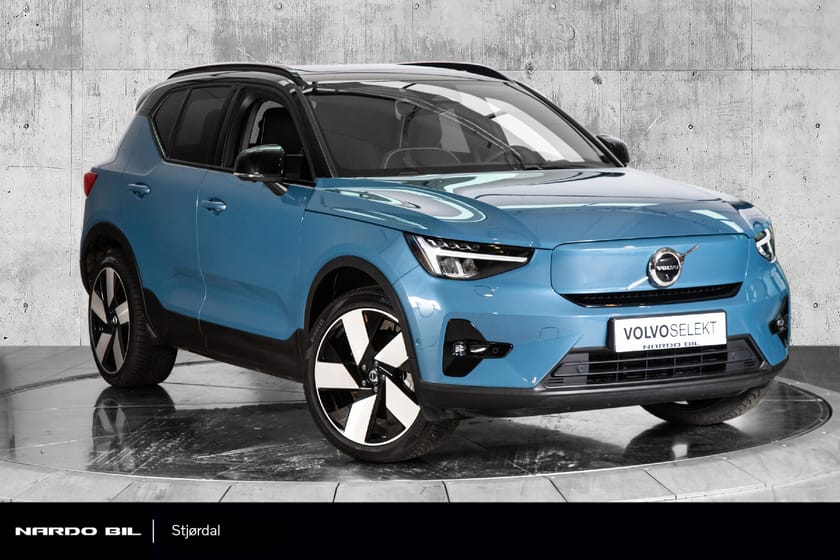 Bilde 1 av Volvo XC40 Recharge 231 hk Ultimate. 360 kam/Harman Kardon/Soltak/Krok