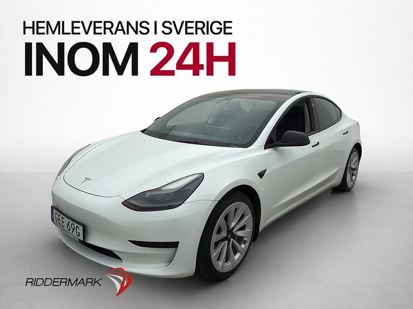 Bild 4 av Tesla Model 3 Standard Range Plus 325hk Kamera Pano Svensksåld