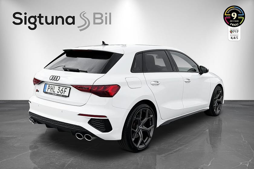 Bild 5 av Audi S3 Sportback 310hk quattro / Svart opt / Sportstolar