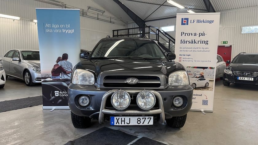 Bild 3 av Hyundai Santa Fe 2.4 4WD Manuell, 145hk, Nyservad, Nybesiktad