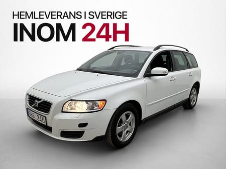 Volvo V50 1.8 Flexifuel 2-Brukare Välservad  Svensksåld