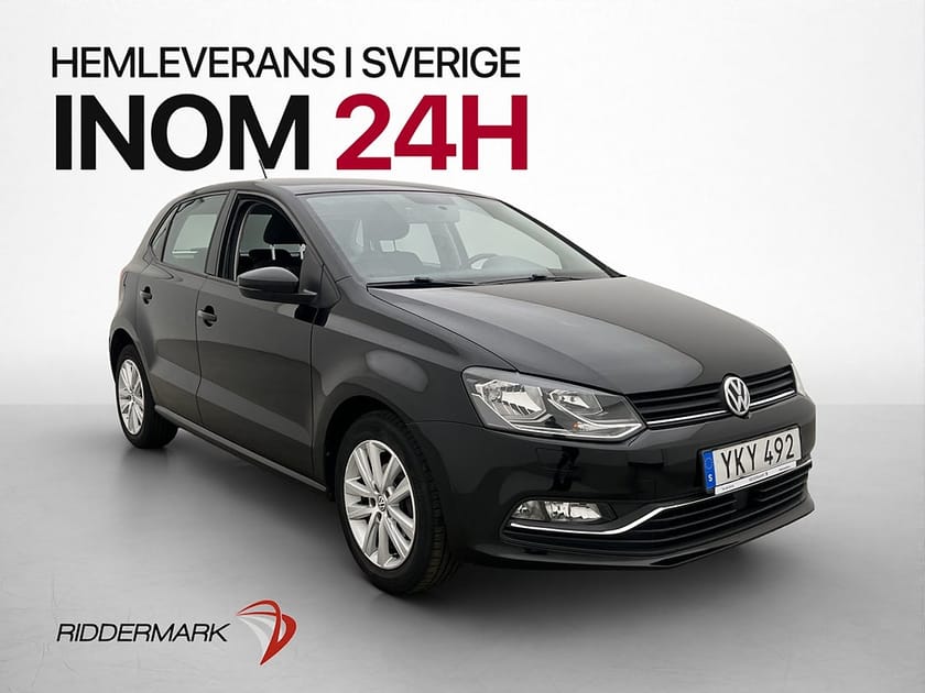 Bild 1 av Volkswagen Polo 1.2 TSI 90hk Base Bluetooth 2 Brukare