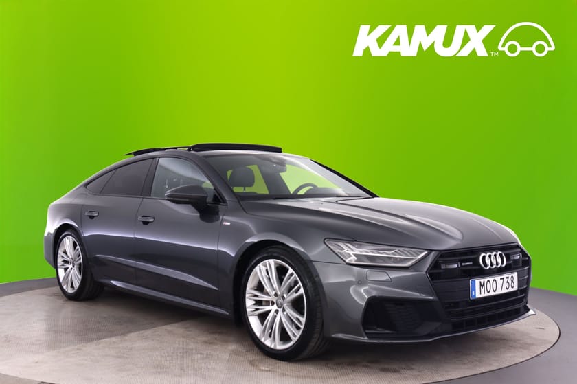 Bild 1 av Audi A7 Sportback 45 TFSI quattro S-Line Black 20" 360-Kam Pano Matrix Drag