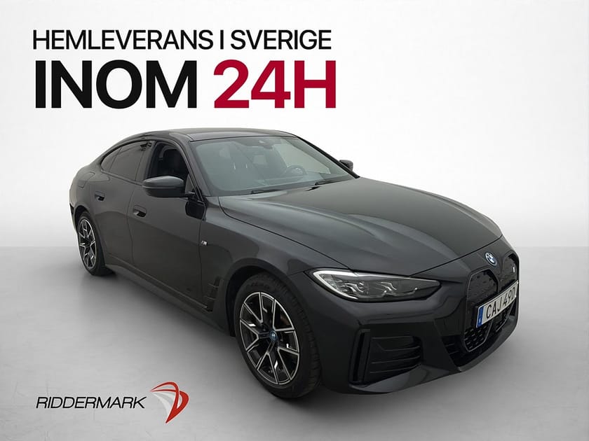 Bild 1 av BMW i4 eDrive40 Gran Coupé M Sport Widescreen H/K 360° Navi Drag MOMS