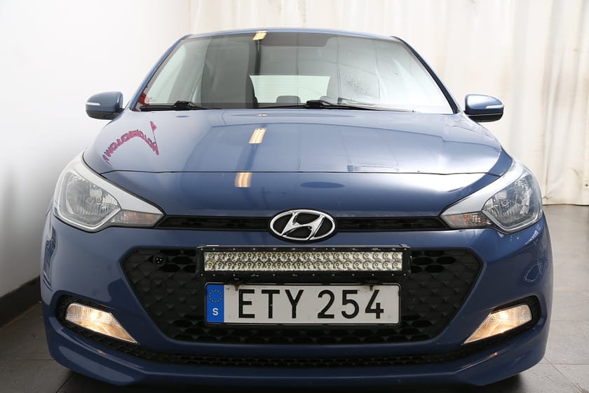 Bild 5 av Hyundai i20 1,4 100hk Comfort Aut 5-dr Motorv Extraljusramp