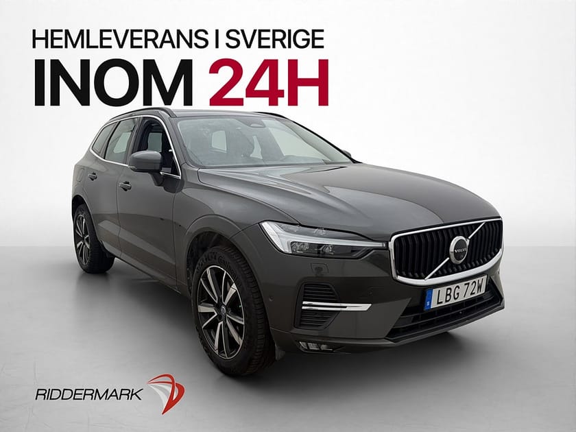 Bild 1 av Volvo XC60 B4 AWD Momentum VOC H/K 360° Värm Skinn Dragkrok