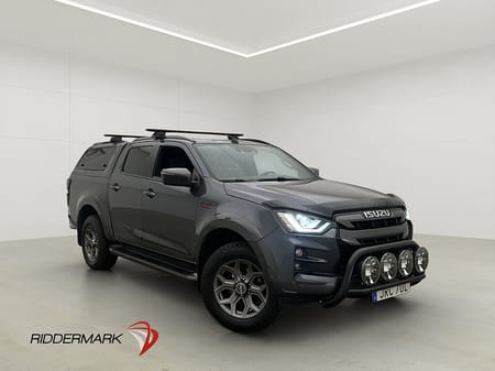 Isuzu D-Max Crew Cab XRX 1.9 4WD Värm Drag B-Kam Diff Kåpa Skinn Moms