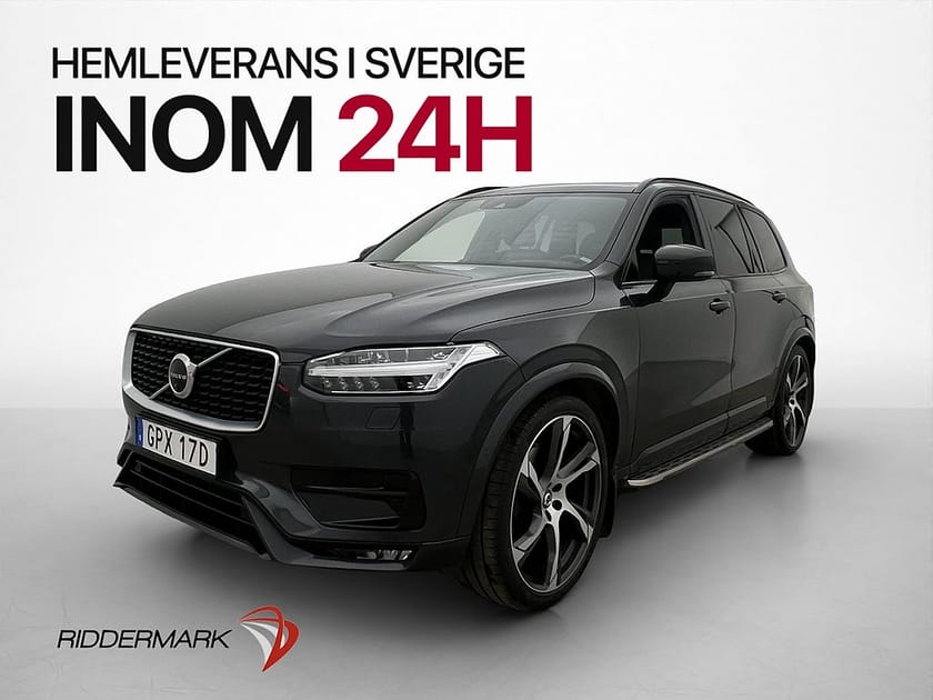 Bild 3 av Volvo XC90 B5 AWD R-Design 7-Sits VOC B&W Pano HuD 360 Skinn