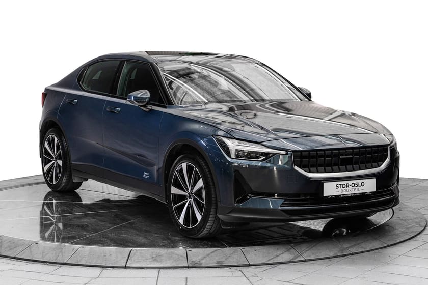 Bilde 1 av Polestar 2 Long Range Dual Motor Pilot/Plus/Vinter/H&K/ACC/Navi/360/Pano/Keyless