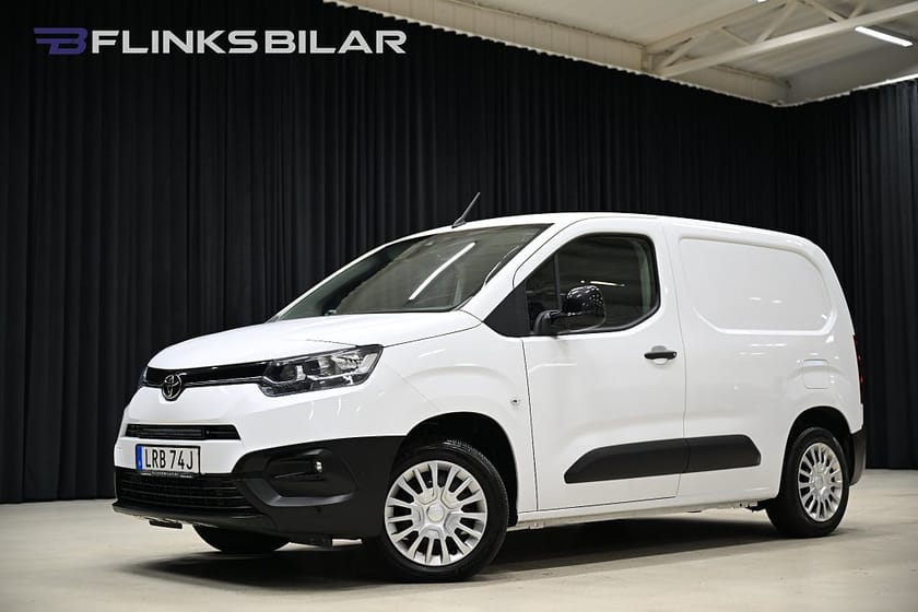 Bild 1 av Toyota ProAce City 130HK Automat|Dubbelgolv|Inredd|Drag|Värmare|Moms