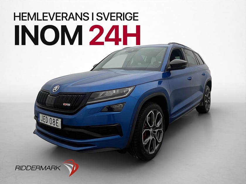 Bild 3 av Škoda Kodiaq RS Skoda 2.0 TDI 4x4 7-Sits Pano Cockpit CANTON Drag