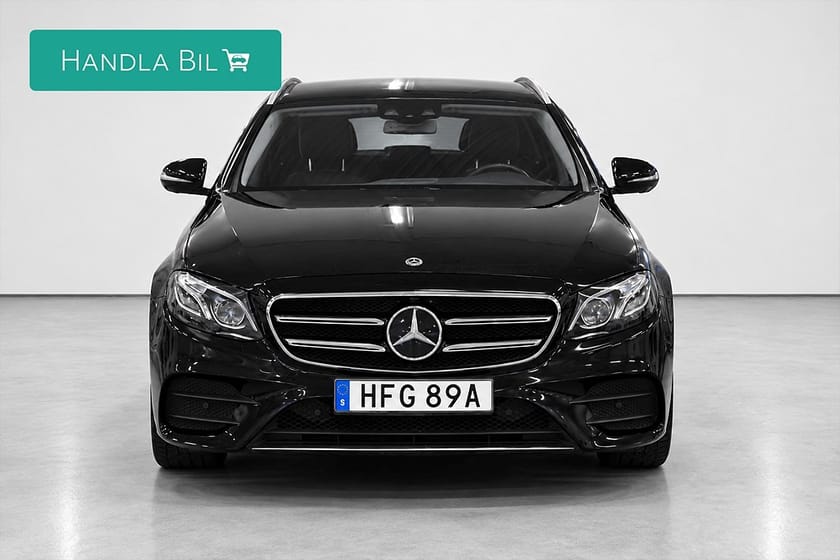 Bild 3 av Mercedes-Benz E 220 T d 4MATIC 4M AMG-Line Widescreen Burmester Pano 360° D-värm Drag