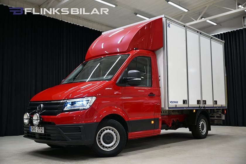 Bild 2 av Volkswagen Crafter Chassi 4Motion 177HK Volymskåp|Bakgavellyft|ÖppningsbarSida