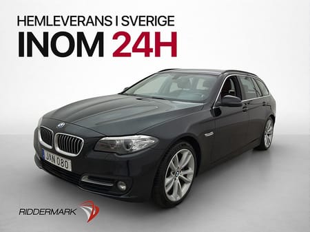 BMW 520d xDrive Touring 520 190hk HiFi Kamera Navi Skinn Dragkrok