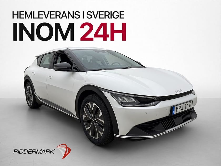 Bild 4 av Kia EV6 77.4 kWh 228hk Dragkrok Kamera CarPlay Skinn MOMS
