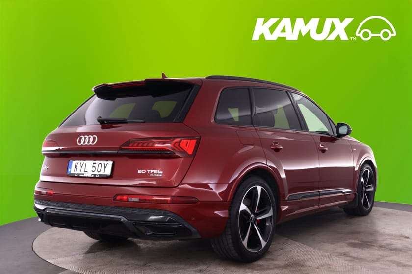 Bild 4 av Audi Q7 60 TFSI e quattro 462hk S-Line 21" Laser Kamera B&O Drag Keyless Navi Matrix